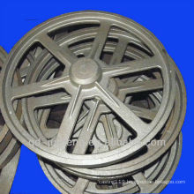 Customized sand cast iron wheels/belt wheel